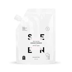 SEEN Conditioner Eco-Refill, Fragrance Free - Non-Comedogenic &amp; Hair Conditioner- Dermatologist-Developed - Safe for Sensitive &amp; Acne Prone Skin