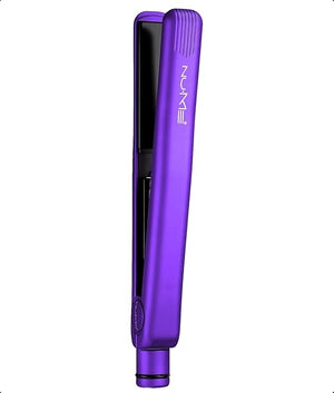 NuMe Fashionista Hair Straightener Flat Iron - Tourmaline Ceramic Plates - Smart Memory Function - Professional Salon Hair Straightening Styling Flat Iron