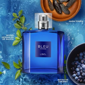 L'Bel Bleu Duo Set: Bleu Intense and Bleu Glacial Parfum/Perfume 100 ml / 3.3 fl.oz. each