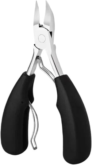 Nail Clippers Ingrown Toenail Podiatry Correction Nippers Cuticle Cutters Cut Paronychia Pedicure Manicure Hand Foot Care Tool(TypeB Black)