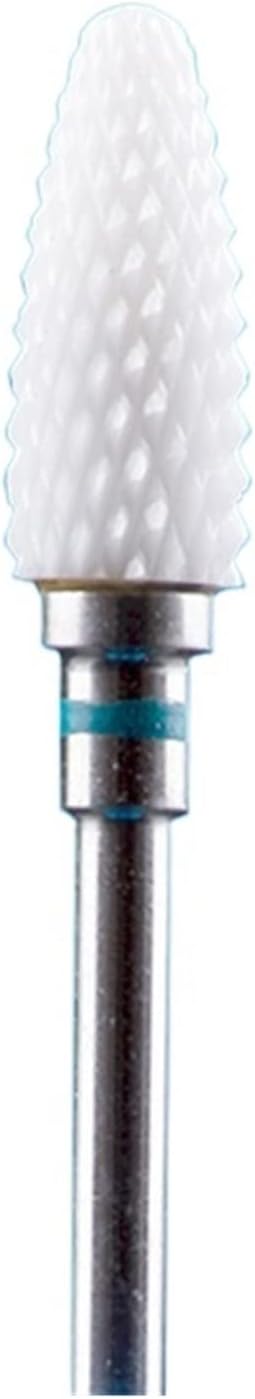 RHAIYAN 67 Styles Carbide Nail Drill Bits Rotate Electric Ceramic Milling Cutter for Manicure Gel Polish Remover Nail Files Pedicure Specific (Color : 4TBlue)