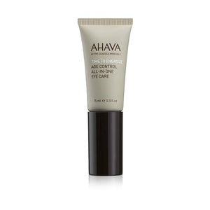 AHAVA Time To Energize Men's Age Control All-in-One Eye Care - Refreshing &amp; Hydrating Gel to Smooth Undereye Area, Reduce Dark Circles, with Osmoter, Aloe Vera, Caffeine, Peptides &amp; G-Force, 0