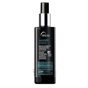 TRUSS Amino Heat Protection Spray for Hair - Anti Frizz Leave In Hair Spray - Infused with Essential Oils to Hydrate &amp; Replenish Amino Acids - Color Safe Heat Protectant &amp; Detangler (7.61 oz)