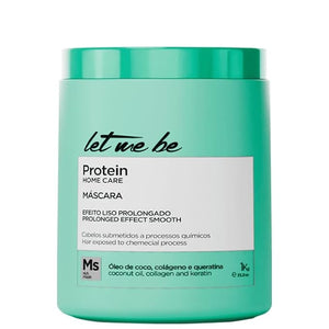 Let Me Be Protein Home Care Hair Mask 1kg (35.27 oz) ? Post-Chemical Reconstructive Treatment with Hydrolyzed Collagen ? Strengthening and Moisturizing Effect