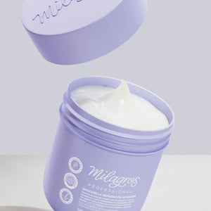 Mascarilla Reparaci?n professional Intensiva MIlagros 450ml Frizz Control Natural Ingredients colombia Hair Treatment Damaged Dry Colored Hair Mask