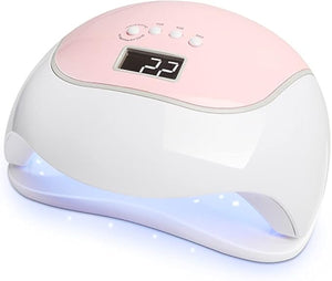 NOBRIM Manicure Phototherapy Machine 114w Portable Uv Led Nail Lamp for Nail Polish Curing Gel Professional Manicure Pedicure Tool Home