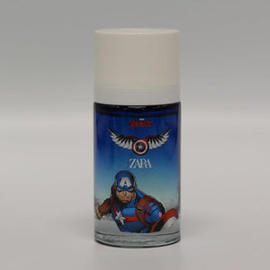 Zara Kids Avengirs Captin America Fragrance Cologne for Boys with Mandarin Rhubarb and Musk EDT 50 ML (1.70 FL. OZ.)