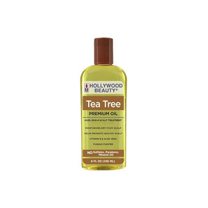 HOLLYWOOD BEAUTY Tea Tree Oil Skin &amp Scalp Treatment 8 oz