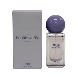 Zara Bubble Waffle Kids Perfume Gourmand Amber Fragrance with Sweet Whipped Cream Waffle Vanilla and Coconut Scent EDT Eau de Toilette 30ml (1.0 fl. oz.)