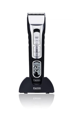 KARMIN T70 Professional Cordless Hair Clippers for Men Beard Trimmer Mustache Haircut Tool Ceramic Titanium Blades Long Life Battery Operated Rechargeable Personal Grooming Barber Supplies