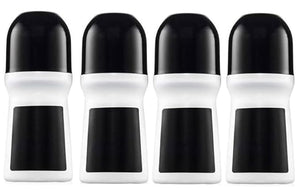 Generic Black Suede Antiperspirant Roll-on Deoderant 2.6oz ea. [Set of 4]