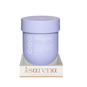 Mascarilla Reparaci?n professional Intensiva MIlagros 450ml Frizz Control Natural Ingredients colombia Hair Treatment Damaged Dry Colored Hair Mask