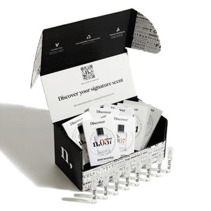 Noteworthy Fragrance Sampler Set | Luxury Perfume Samples | Includes Credit Toward 100ml Purchase | Notes of Vanilla Sandalwood Citrus &amp More | Cruelty-Free Made in USA (Best Sellers - 8 Sample