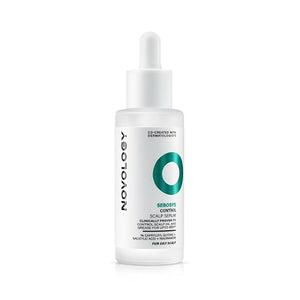 N.ovology Sebosys Control Scalp Serum for 48hrs Oil Control with 1% Capryloyl Salicylic Acid Niacinamide| Targets greasy hair and itchy scalp | 50ml
