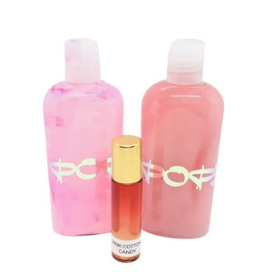 Pink Cotton Candy Bath &amp Body Gift Set