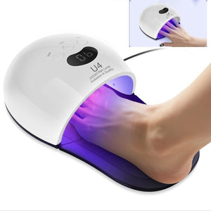 UV LED Nail Lamp2 in 1 48W Nail Dryer for Gel Nail Polish UV LightMachine Nail Art Tools for Hand Feet30 LEDs with 3 Timer Settings for Salon and Home