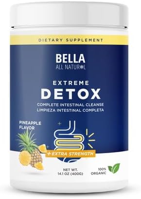 Bella All Natural Extreme Detox Powder (Pineapple)