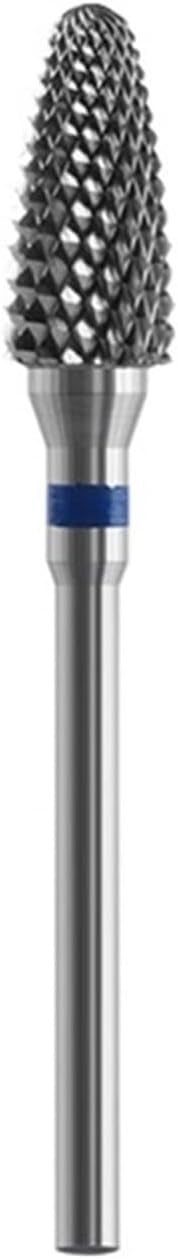 RHAIYAN 67 Styles Carbide Nail Drill Bits Rotate Electric Ceramic Milling Cutter for Manicure Gel Polish Remover Nail Files Pedicure Specific (Color : 1WBlue)