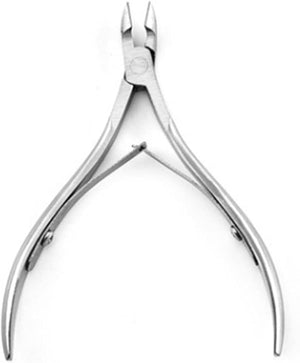 DGSEFD-2 Professional Toenail Nail Cuticle Nipper Care Stainless Steel Nail Cuticle Clipper Dead Skin Remover Manicure Trimmer Tool 9.5 X 6 cm White-fruit Peach5