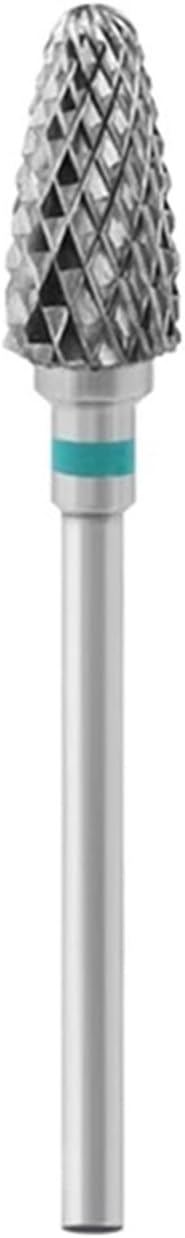 RHAIYAN 67 Styles Carbide Nail Drill Bits Rotate Electric Ceramic Milling Cutter for Manicure Gel Polish Remover Nail Files Pedicure Specific (Color : 1WGreen)