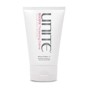 UNITE Hair - BOOSTA Thickening Cr?me - Volumizing Styling Cream for Fine Limp Hair - Adds Instant Thickness Fullness &amp UV Protection - Paraben-Free Vegan 4 oz