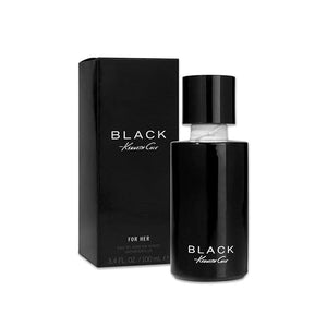 Kenneth Cole Black for Her Eau de Parfum Spray Perfume for Women Warm Fresh Feminine and Botanical Scent Notes of Lush Florals Citrus Sandalwood and Musk Long Lasting Fragrance 3.4 Fl. Oz