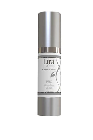 Lira Clinical PRO Brite-Plus Serum - Hydration &amp Dark Spot - Tranexamic Acid Serum Ferulic Acid &amp Vitamin C - Brightens Firms &amp Minimizes Pores &amp Skin - For All Skin Types - 0.5 fl o