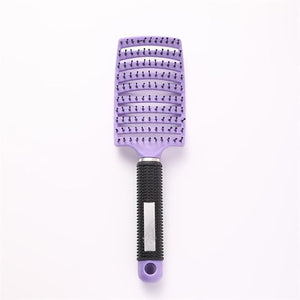 2Pack Magic super-soft and smooth comb, detangling comb, quick drying hair styling massage comb wholesale (purple, 100PACK)