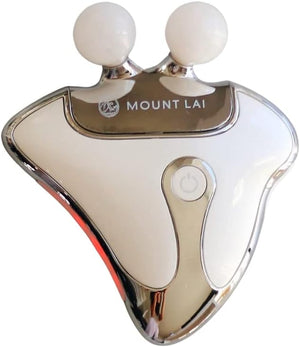 Mount Lai Vitality Qi LED Gua Sha Device LED Light Therapy for Face Gua Sha Facial Tools for Firming Lifting Sculpting Anti-Aging Tension-Melting Face Lift Device Heat Therapy and Rejuvenation