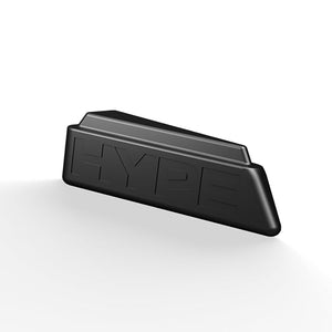 HYPE X1 Razor Stand - CNC Machined Aerospace-Grade Aluminum - Secure &amp Stylish Storage for X1 Razor - Prevents Blade Dulling and Corrosion - Enhances Hygiene &amp Aesthetics - Black