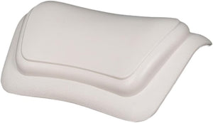 Fenteer Bath Pillow Relaxing SPA Bath Pillow Waterproof Commercial Use with Suction Base Non Slip for Women Bathing Accessories Home, White