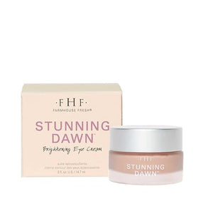 FarmHouse Fresh Eye Cream. Under Eye Cream with Hyaluronic Acid Vitamin C Bakuchiol Stunning Dawn Brightening Eye Cream 0.5 Oz