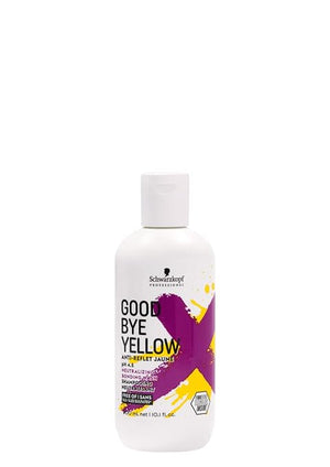 GOODBYE YELLOW Neutralizing Wash Shampoo ? Color Balancing for Brassy and Yellow Tones ? Cleansing Vegan Hair Care with Purple and Blue Pigments