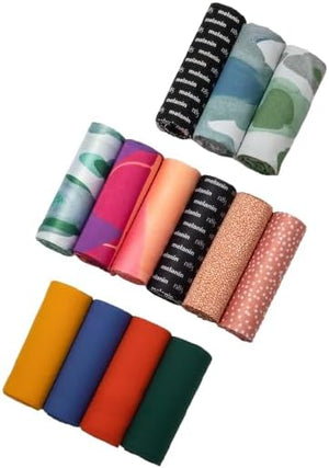 Melanin Haircare Stretch Satin Head Wrap, Women's Hair Accessory for Textured Hair Protection and Styling