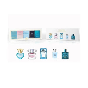 Versace Perfume Collection - Eros, Bright Crystal, Dylan Blue &amp; More 5 Piece Set