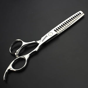 Barber hair scissors, Axemoore professional haircut Cutting Scissors/Shears set- 6", made of Japanese stainless steel, especially (6 in- tooth-D)