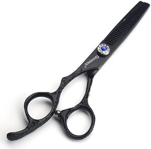 hairdresser professional scissors set left-handed 6.0 inch hair sparse scissors hairdressing scissors 440C (Thinning shears)