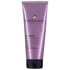 Pureology Hydrate Superfood Treatment - For Dry Color-Treated Hair Deeply Hydrating Treatment Mask Silicone-Free Vegan Updated Packaging 6.8 Fl Oz