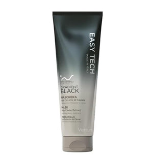 Versum Easy Tech Mask Gradient Black - Enriched with Abyssinia Oil and Rice Proteins Revitalizing Color Neutralizing Tones &amp Adding Hair Gloss Mixable Shades for Bleached and Natural Hair - 280
