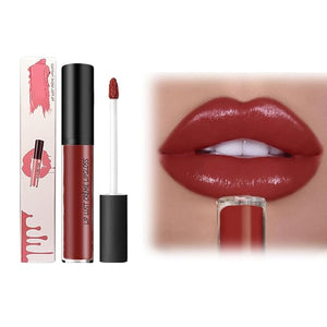 12 Colors Cream Texture Lipstick for Women, Long Lasting Lipstick Non-Stick Lipgloss Velvet Lip Makeup, Moisturizing Liquid Lip Stick Non-Fading Lip Gloss Hydrating Lip Tint for Makeup (#09)