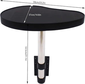 Side Table Tray 360¡Æ Rotation Design Spa Tray Table Bathtub Caddy Side Tables Trays Small Bath Side Shelf for Keep Snacks and Drinks Handy