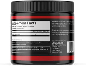 X-CREATINE Pure Micronized Creatine Monohydrate Powder - Supports Muscle Strength, Power, and Recovery - Gluten-Free, Non-GMO, Performance Enhancing Supplement (30 Servings)