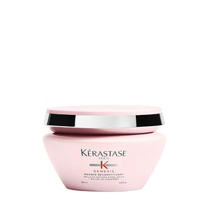 KERASTASE Genesis Hair Mask | Anti-Breakage &amp Strengthening For Weak or Damaged Hair | Nourishes Detangles and Hydrates Hair | For Weakened Hair | Masque Reconstituant | 6.8 Fl Oz