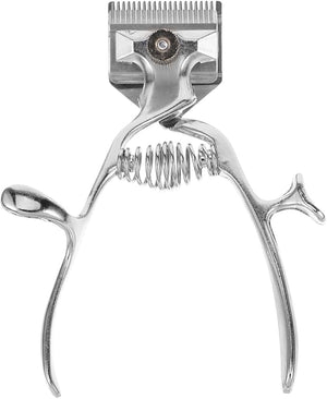 minkissy 3pcs Old Fashion Manual Hair Clipper Trimmer Stainless Steel Handheld Hairdressing Tool for Home and Vintage Non-Electric Grooming Cutter for Men and Pets