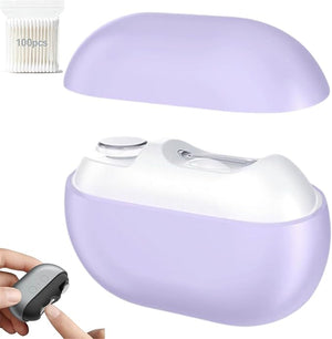 Easyclip Smart Nail Clipper 2026 3 in 1 Easy Clip Electric Nail Clippers for SeniorsDesigned for Extra Hard/Thick Hands Feet NailsPolishing Clipper with Lightfor Limited Mobility People (Purple)