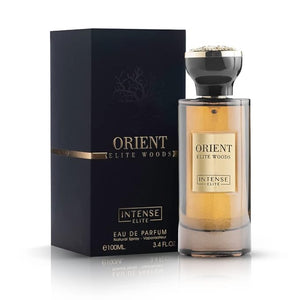 INTENSE ELITE Orient Elite Woods Luxurious Eau de Parfum for Men 100ML (3.4Oz) Long Lasting Arabian Perfume For Men With Saffron Rose &amp Leathery Notes