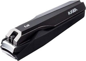 Kai AUGER Tsumekiri M Standard AUGER Nail Clippers M Stainless Steel Men's Hands and Feet 1ËÁ (x 1) Black