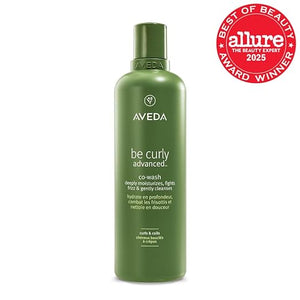 Aveda Be Curly Advanced Co-Wash | Enhances Curl Pattern Hydrates Curly &amp Coily Hair | Fights Frizz | Sulfate Free | Silicone Free | 98% Naturally Derived* 11.8 Fl Oz