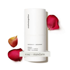 evolvetogether Aluminum Free Natural Deodorant for Women &amp; Men | Mandarin, Oud &amp; Patchouli | Neutralizes Odors, Soothes Skin | Vegan, Cruelty-Free, Baking Soda Free | Made in USA (Monaco, 1.69