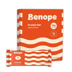 Benope Protein bar Peanut Butter protein bar 60g x 12ea high protein low sugar low carb energy bar nutritious snack high protein snacks